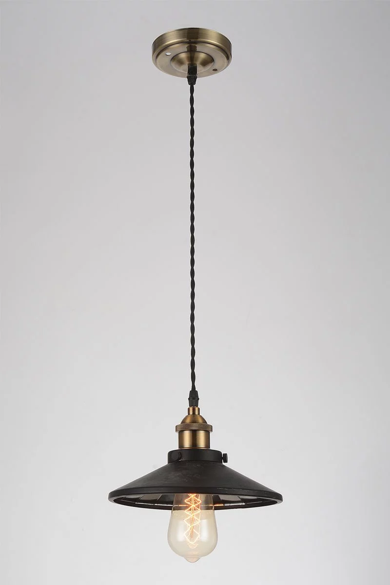   
                        Люстра BLITZ (Німеччина) 90153    
                         у стилі Лофт.  
                        Тип джерела світла: світлодіодна лампа, змінна.                         Форма: Коло.                         Кольори плафонів і підвісок: Чорний.                         Матеріал: Метал.                          фото 1