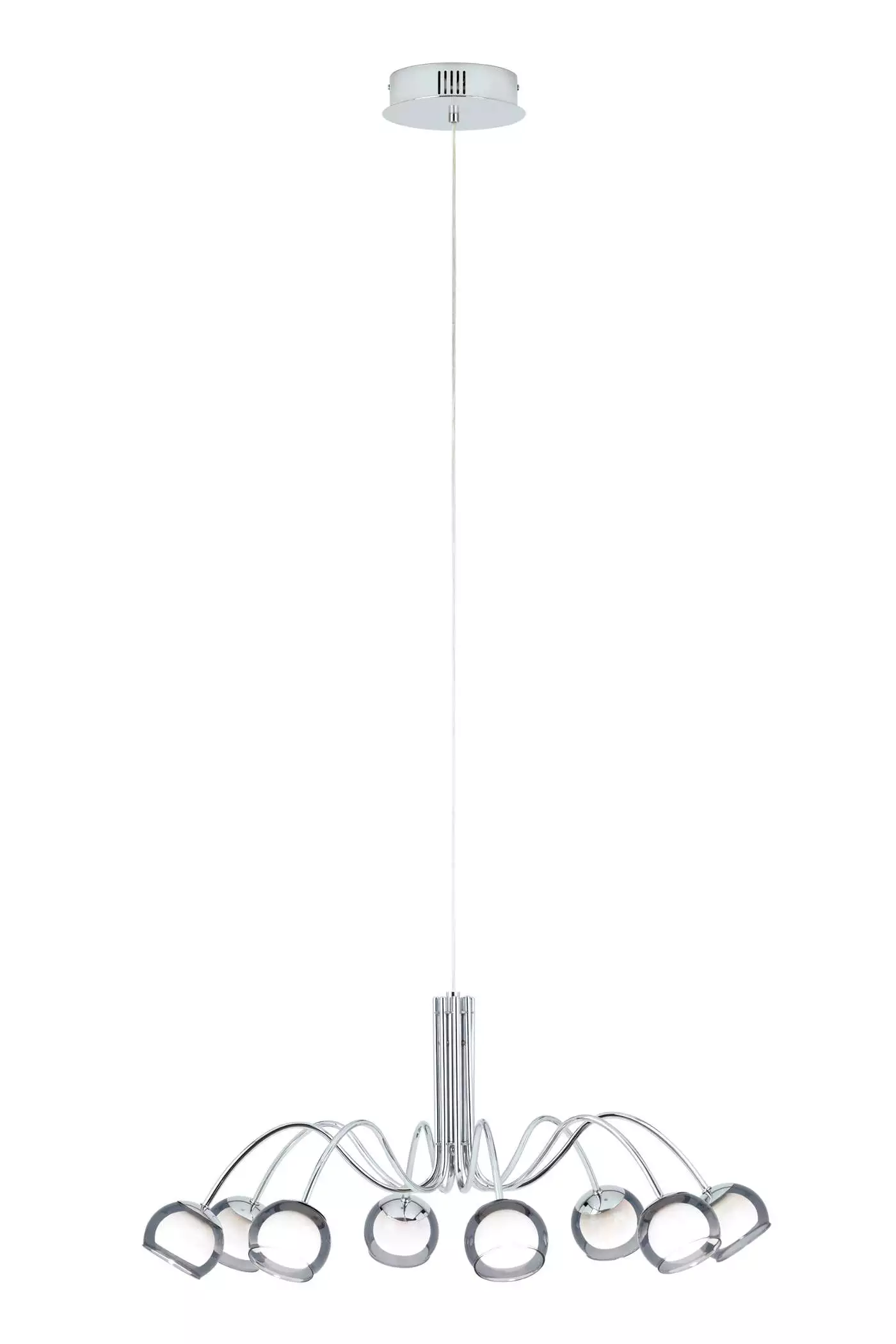   
                        
                        Люстра EGLO (Австрия) 90175    
                         в стиле Модерн.  
                        Тип источника света: встроенный led-модуль, несъемный.                         Форма: Круг.                         Цвета плафонов и подвесок: Черный, Белый.                         Материал: Стекло.                          фото 1