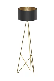   
                        Торшер EGLO  (Австрия) 90201    
                         в стиле модерн, лофт.  
                        Тип источника света: светодиодные led, энергосберегающие, накаливания.                                                 Цвета плафонов и подвесок: черный, желтый.                         Материал: ткань.                          фото 1
