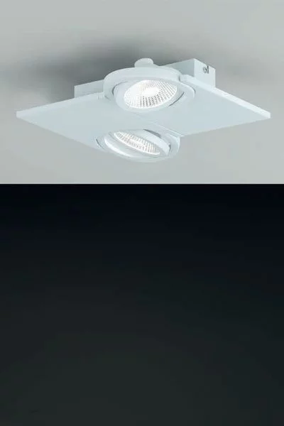   
                        Світильник EGLO (Австрія) 90207    
                         у стилі Хай-тек.  
                        Тип джерела світла: вбудовані світлодіоди led.                         Форма: Квадрат.                         Кольори плафонів і підвісок: Прозорий, Білий.                         Матеріал: Скло.                          фото 2