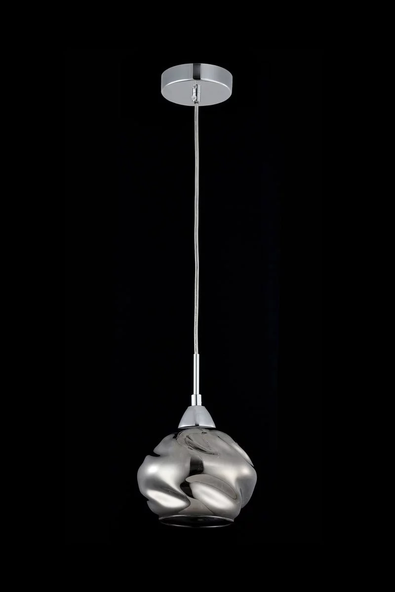   
                        Люстра MAYTONI (Німеччина) 90627    
                         у стилі Модерн.  
                        Тип джерела світла: світлодіодна лампа, змінна.                         Форма: Куля.                         Кольори плафонів і підвісок: Сірий.                         Матеріал: Метал.                          фото 2