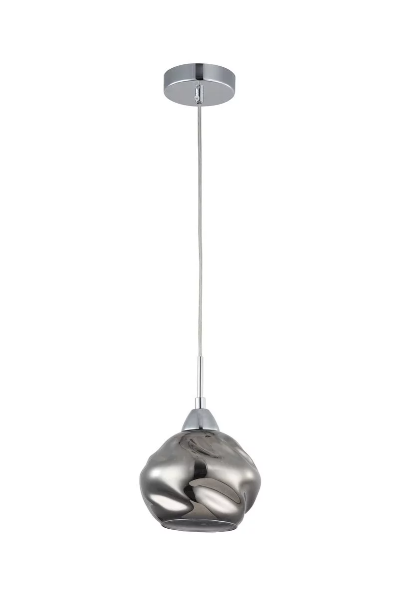   
                        Люстра MAYTONI (Німеччина) 90627    
                         у стилі Модерн.  
                        Тип джерела світла: світлодіодна лампа, змінна.                         Форма: Куля.                         Кольори плафонів і підвісок: Сірий.                         Матеріал: Метал.                          фото 3