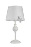   
                        Настольная лампа MAYTONI  (Германия) 90671    
                         в стиле Прованс.  
                        Тип источника света: светодиодная лампа, сменная.                                                 Цвета плафонов и подвесок: Белый, Голубой.                         Материал: Ткань, Пластик.                          фото 4