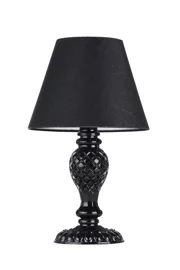   
                        
                        Настольная лампа MAYTONI (Германия) 90673    
                         в стиле Модерн, Арт-деко.  
                        Тип источника света: светодиодная лампа, сменная.                                                 Цвета плафонов и подвесок: Черный.                         Материал: Ткань.                          фото 1