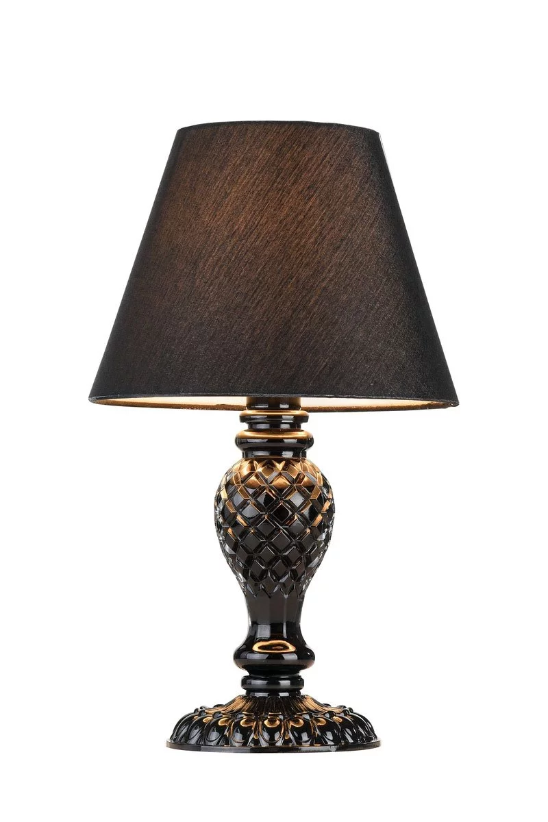   
                        
                        Настольная лампа MAYTONI (Германия) 90673    
                         в стиле Модерн, Арт-деко.  
                        Тип источника света: светодиодная лампа, сменная.                                                 Цвета плафонов и подвесок: Черный.                         Материал: Ткань.                          фото 2