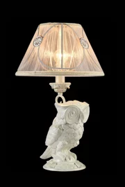   
                        
                        Настольная лампа MAYTONI (Германия) 90677    
                         в стиле Классика, Прованс.  
                        Тип источника света: светодиодная лампа, сменная.                                                 Цвета плафонов и подвесок: Белый.                         Материал: Ткань.                          фото 1