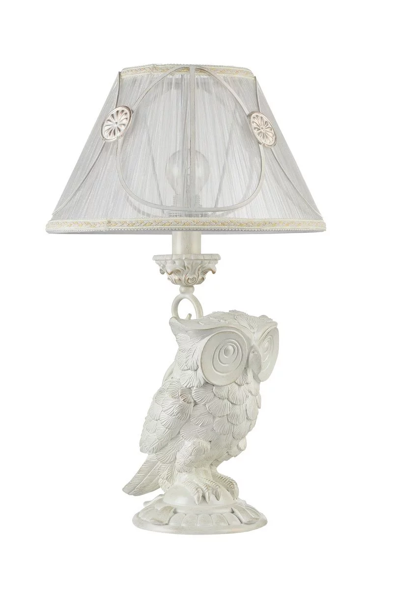  
                        
                        Настольная лампа MAYTONI (Германия) 90677    
                         в стиле Классика, Прованс.  
                        Тип источника света: светодиодная лампа, сменная.                                                 Цвета плафонов и подвесок: Белый.                         Материал: Ткань.                          фото 3