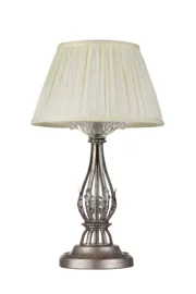  
                        
                        Настільна лампа MAYTONI (Німеччина) 90685    
                         у стилі Класика.  
                        Тип джерела світла: світлодіодна лампа, змінна.                                                 Кольори плафонів і підвісок: Бежевий.                         Матеріал: Тканина.                          фото 1