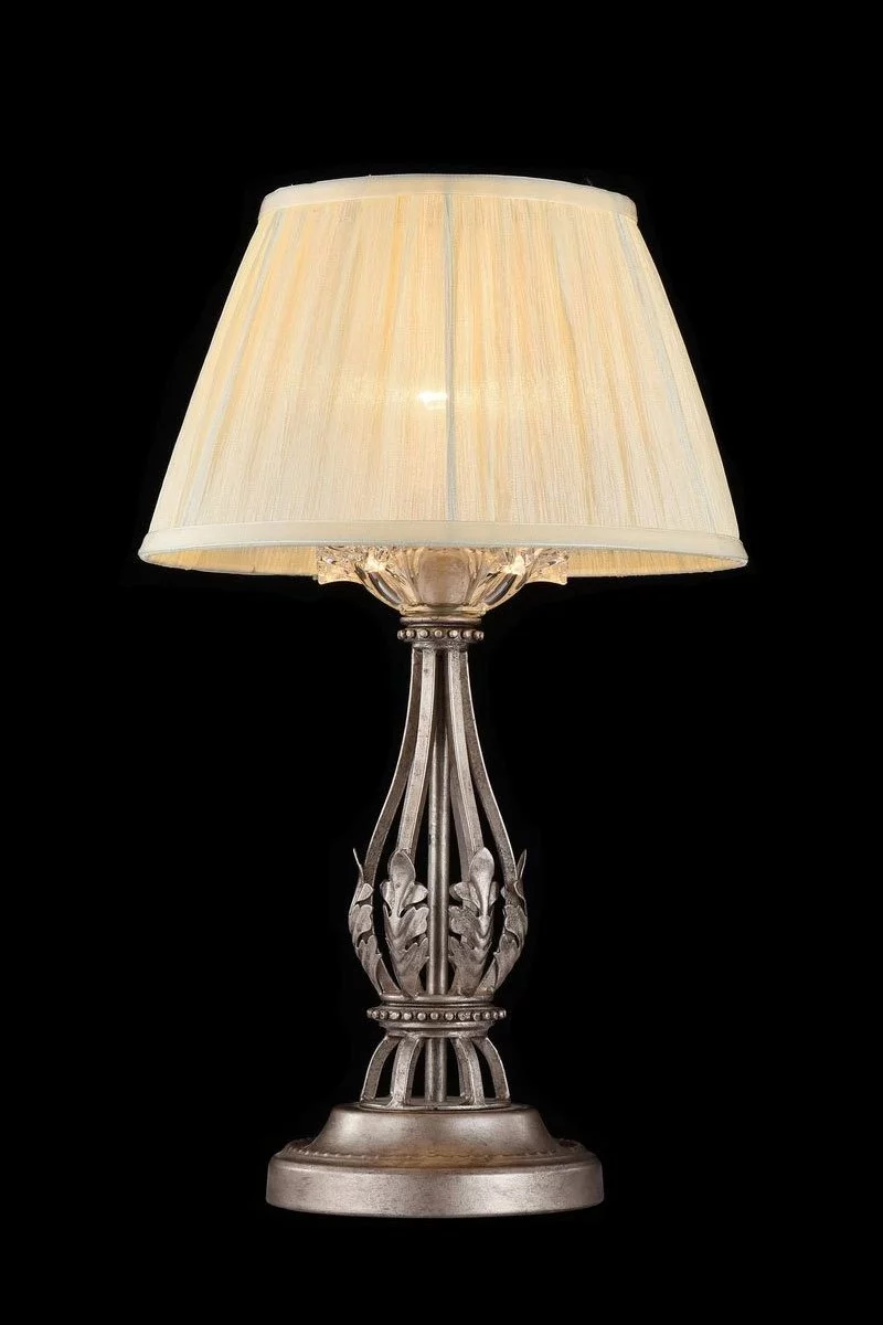   
                        
                        Настільна лампа MAYTONI (Німеччина) 90685    
                         у стилі Класика.  
                        Тип джерела світла: світлодіодна лампа, змінна.                                                 Кольори плафонів і підвісок: Бежевий.                         Матеріал: Тканина.                          фото 2