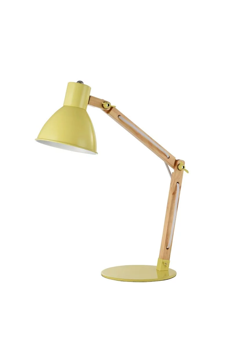   
                        Настільна лампа MAYTONI (Німеччина) 90693    
                         у стилі Лофт.  
                        Тип джерела світла: світлодіодна лампа, змінна.                                                 Кольори плафонів і підвісок: Жовтий, Білий.                         Матеріал: Метал.                          фото 2