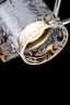   
                        Светильник MAYTONI  (Германия) 90710    
                         в стиле Модерн.  
                        Тип источника света: светодиодная лампа, сменная.                         Форма: Круг.                         Цвета плафонов и подвесок: Белый, Прозрачный, Рисунок.                         Материал: Стекло.                          фото 3