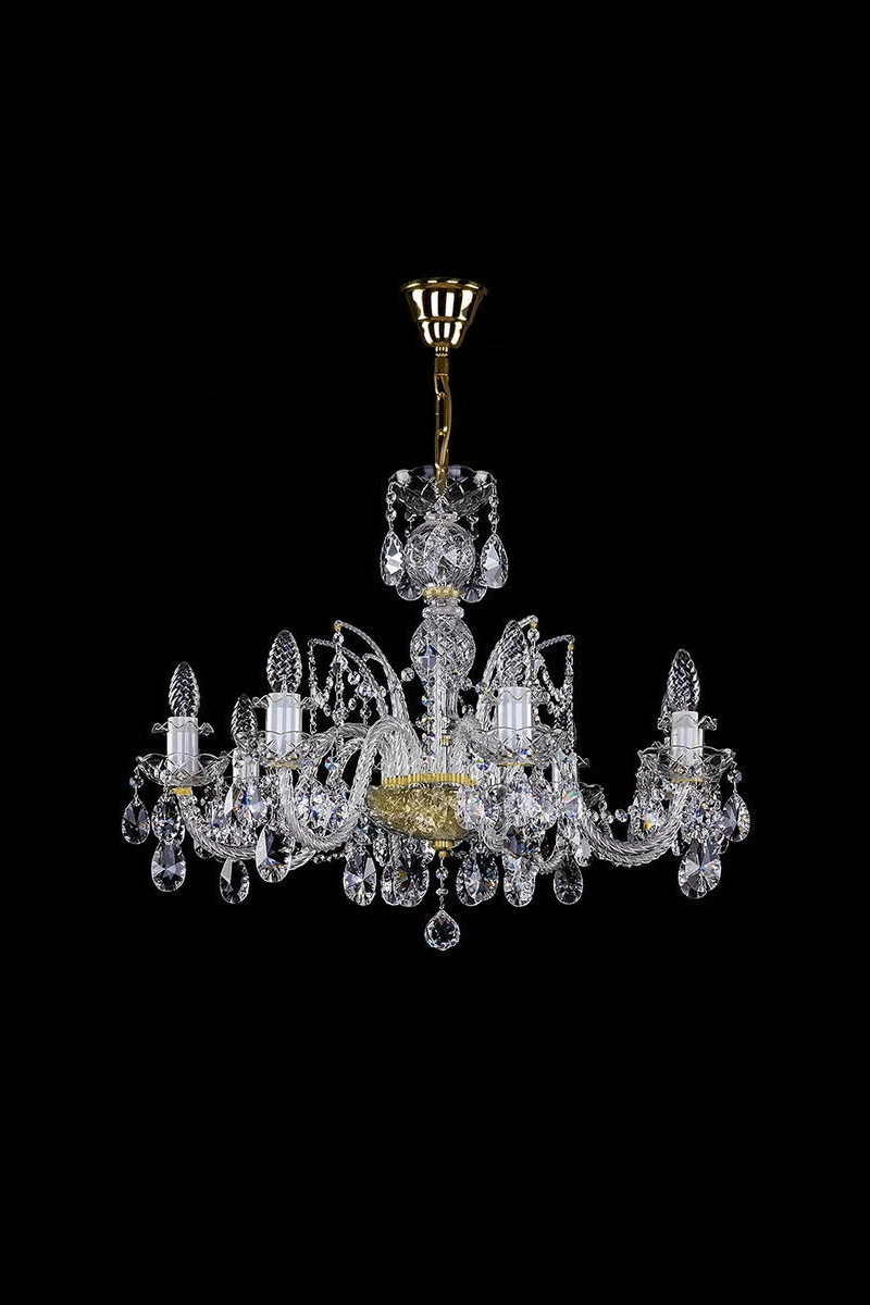   
                        
                        Кришталева люстра ARTGLASS (Чехія) 90746    
                         У стилі Класика.  
                        Тип джерела світла: світлодіодна лампа, змінна.                         Форма: Коло.                         Кольори плафонів і підвісок: Прозорий.                         Матеріал: Кришталь.                          фото 1