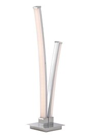   
                        Настільна лампа BLITZ (Німеччина) 91368    
                         у стилі хай-тек.  
                        Тип джерела світла: вбудовані світлодіоди led.                                                 Кольори плафонів і підвісок: білий.                         Матеріал: акрил.                          фото 1