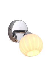   
                        
                        Точковий світильник BLITZ (Німеччина) 91371    
                         у стилі Модерн.  
                        Тип джерела світла: світлодіодна лампа, змінна.                         Форма: Куля.                         Кольори плафонів і підвісок: Білий, Малюнок.                         Матеріал: Скло.                          фото 1