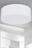   
                        
                        Світильник стельовий TK LIGHTING (Польща) 91677    
                         У стилі Модерн.  
                        Тип джерела світла: світлодіодна лампа, змінна.                         Форма: Коло.                         Кольори плафонів і підвісок: Білий.                         Матеріал: Тканина, Пластик.                          фото 2