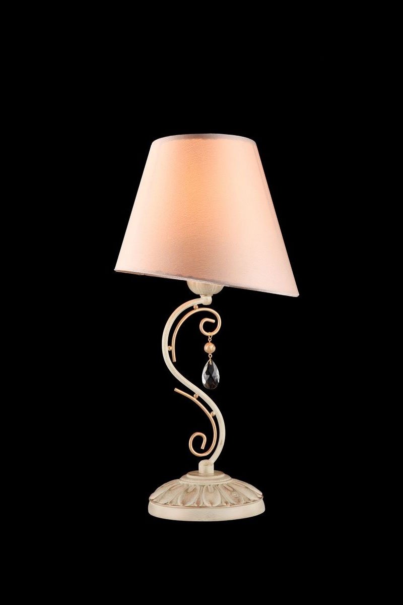   
                        Настільна лампа MAYTONI (Німеччина) 92267    
                         у стилі класика.  
                        Тип джерела світла: cвітлодіодні led, енергозберігаючі, розжарювання.                                                 Кольори плафонів і підвісок: коричневий.                         Матеріал: тканина, пластик.                          фото 1