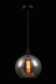   
                        Люстра MAYTONI  (Германия) 92804    
                         в стиле лофт.  
                        Тип источника света: светодиодные led, энергосберегающие, накаливания.                         Форма: шар.                         Цвета плафонов и подвесок: серый.                         Материал: стекло.                          фото 1