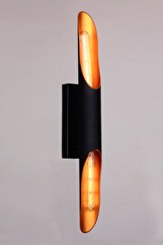   
                        Бра WUNDERLICHT (Німеччина) 92816    
                         у стилі лофт.  
                        Тип джерела світла: cвітлодіодні led, енергозберігаючі, розжарювання.                                                 Кольори плафонів і підвісок: чорний, коричневий.                         Матеріал: метал.                          фото 1
