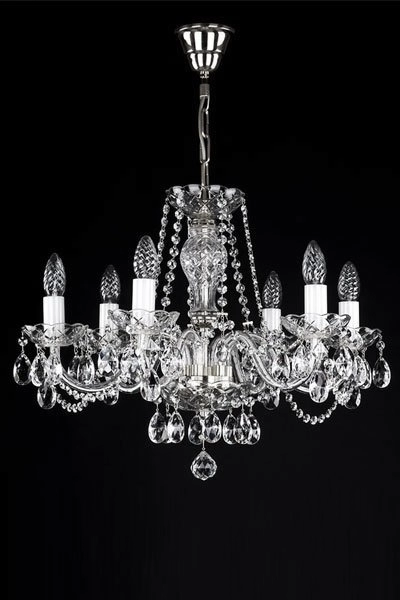   
                        
                        Кришталева люстра ARTGLASS (Чехія) 92945    
                         У стилі Класика.  
                        Тип джерела світла: світлодіодна лампа, змінна.                         Форма: Коло.                         Кольори плафонів і підвісок: Прозорий.                         Матеріал: Кришталь.                          фото 1