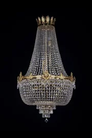   
                        
                        Кришталева люстра ARTGLASS (Чехія) 92958    
                         У стилі Класика.  
                        Тип джерела світла: світлодіодна лампа, змінна.                         Форма: Коло.                         Кольори плафонів і підвісок: Прозорий.                         Матеріал: Кришталь.                          фото 1