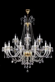   
                        
                        Кришталева люстра ARTGLASS (Чехія) 92969    
                         У стилі Класика.  
                        Тип джерела світла: світлодіодна лампа, змінна.                         Форма: Коло.                         Кольори плафонів і підвісок: Прозорий.                         Матеріал: Кришталь.                          фото 1