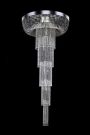  
                        
                        Хрустальная люстра ARTGLASS (Чехия) 92977    
                         в стиле Арт-деко.  
                        Тип источника света: светодиодная лампа, сменная.                         Форма: Круг.                         Цвета плафонов и подвесок: Прозрачный.                         Материал: Хрусталь.                          фото 1