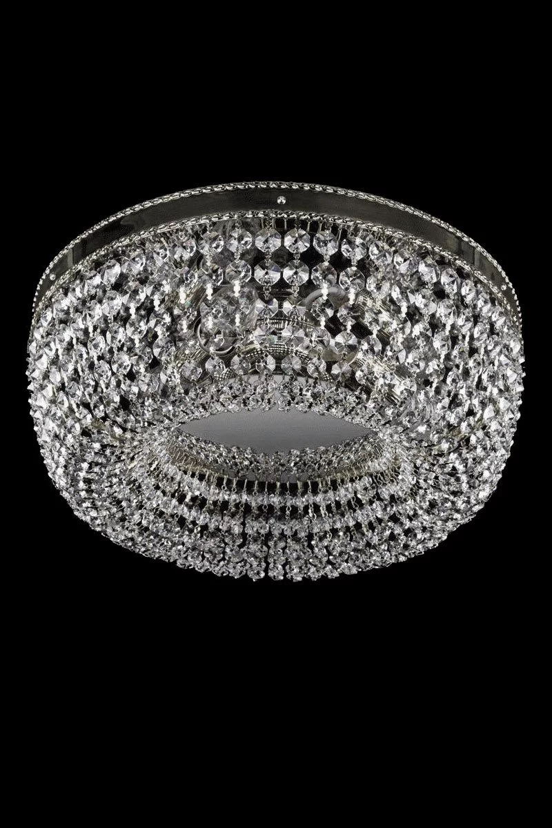   
                        
                        Кришталева люстра ARTGLASS (Чехія) 92980    
                         У стилі Класика.  
                        Тип джерела світла: світлодіодна лампа, змінна.                         Форма: Коло.                         Кольори плафонів і підвісок: Прозорий.                         Матеріал: Кришталь.                          фото 1