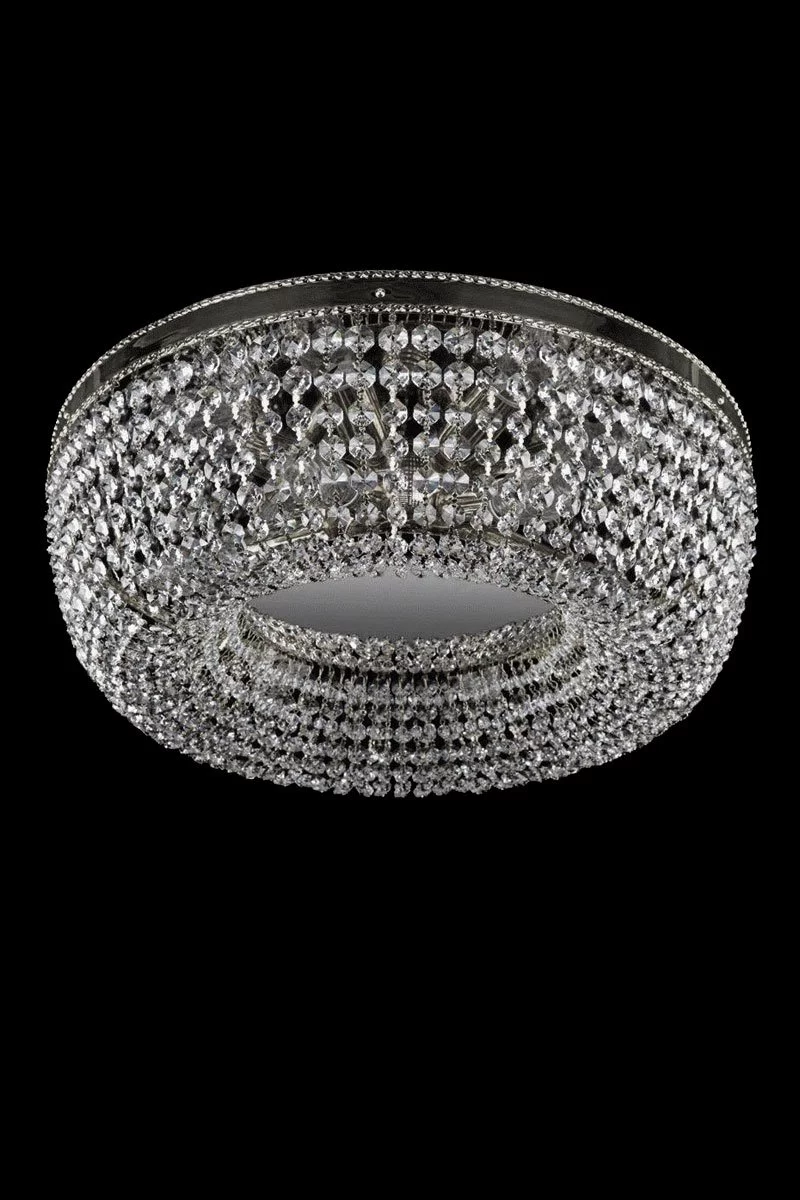  
                        
                        Кришталева люстра ARTGLASS (Чехія) 92981    
                         У стилі Класика.  
                        Тип джерела світла: світлодіодна лампа, змінна.                         Форма: Коло.                         Кольори плафонів і підвісок: Прозорий.                         Матеріал: Кришталь.                          фото 1