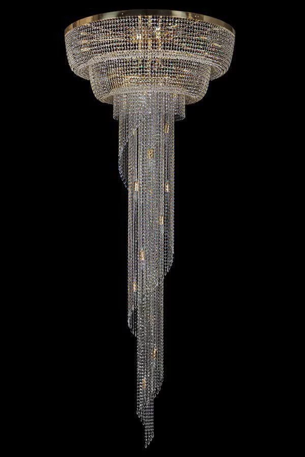   
                        
                        Кришталева люстра ARTGLASS (Чехія) 92983    
                         У стилі Арт-деко.  
                        Тип джерела світла: світлодіодна лампа, змінна.                         Форма: Коло.                         Кольори плафонів і підвісок: Прозорий.                         Матеріал: Кришталь.                          фото 1
