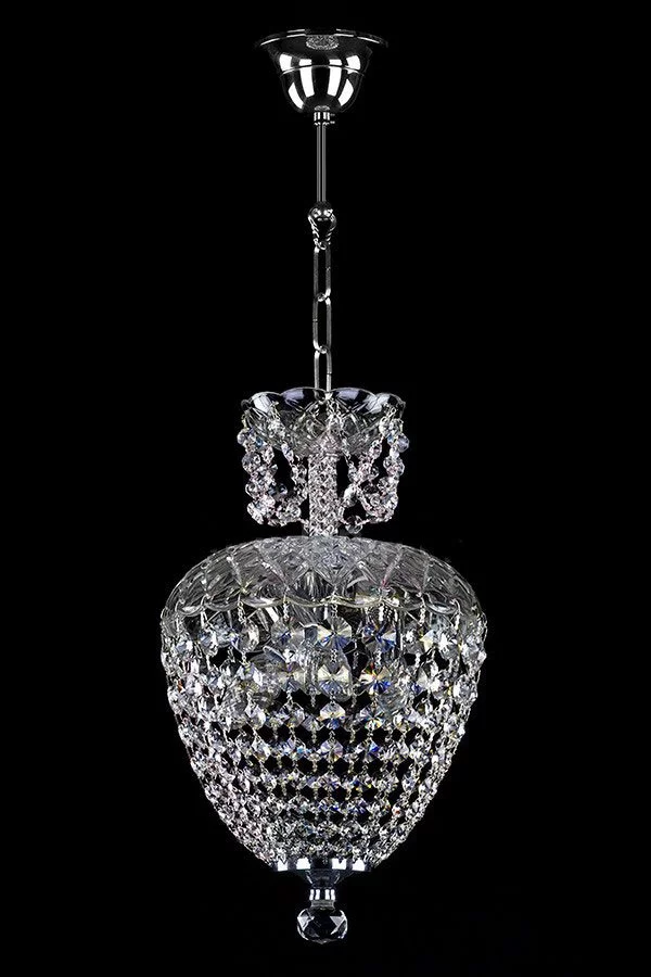   
                        
                        Кришталева люстра ARTGLASS (Чехія) 92990    
                         У стилі Класика.  
                        Тип джерела світла: світлодіодна лампа, змінна.                         Форма: Коло.                         Кольори плафонів і підвісок: Прозорий.                         Матеріал: Кришталь.                          фото 1