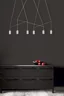   
                        Люстра NOWODVORSKI  (Польша) 93040    
                         в стиле Хай-тек, Скандинавский.  
                        Тип источника света: светодиодная лампа, сменная.                         Форма: Прямоугольник.                                                                          фото 2