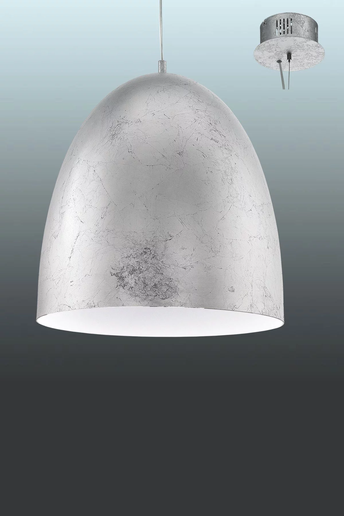   
                        Люстра EGLO  (Австрия) 93408    
                         в стиле хай-тек.  
                        Тип источника света: встроенные светодиоды led.                         Форма: круг.                         Цвета плафонов и подвесок: серебро, белый.                         Материал: пластик, металл.                          фото 4