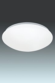   
                        Світильник стельовий EGLO (Австрія) 93463    
                         у стилі хай-тек.  
                        Тип джерела світла: вбудовані світлодіоди led.                         Форма: коло.                         Кольори плафонів і підвісок: білий.                         Матеріал: пластик.                          фото 1