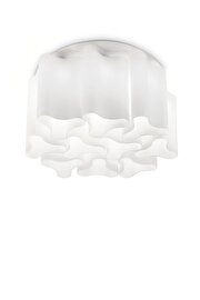   
                        Люстра IDEAL LUX (Італія) 93804    
                         у стилі модерн.  
                        Тип джерела світла: cвітлодіодні led, енергозберігаючі, розжарювання.                         Форма: коло.                         Кольори плафонів і підвісок: білий.                         Матеріал: скло.                          фото 1