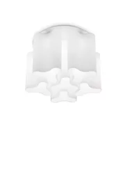   
                        Люстра IDEAL LUX (Італія) 93805    
                         у стилі Модерн.  
                        Тип джерела світла: cвітлодіодні led, енергозберігаючі, розжарювання.                         Форма: Коло.                         Кольори плафонів і підвісок: Білий.                         Матеріал: Скло.                          фото 1