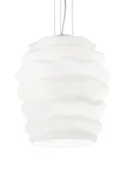   
                        
                        Люстра IDEAL LUX (Італія) 93847    
                         у стилі Скандинавський, Модерн.  
                        Тип джерела світла: світлодіодна лампа, змінна.                         Форма: Коло.                         Кольори плафонів і підвісок: Білий.                         Матеріал: Скло.                          фото 1