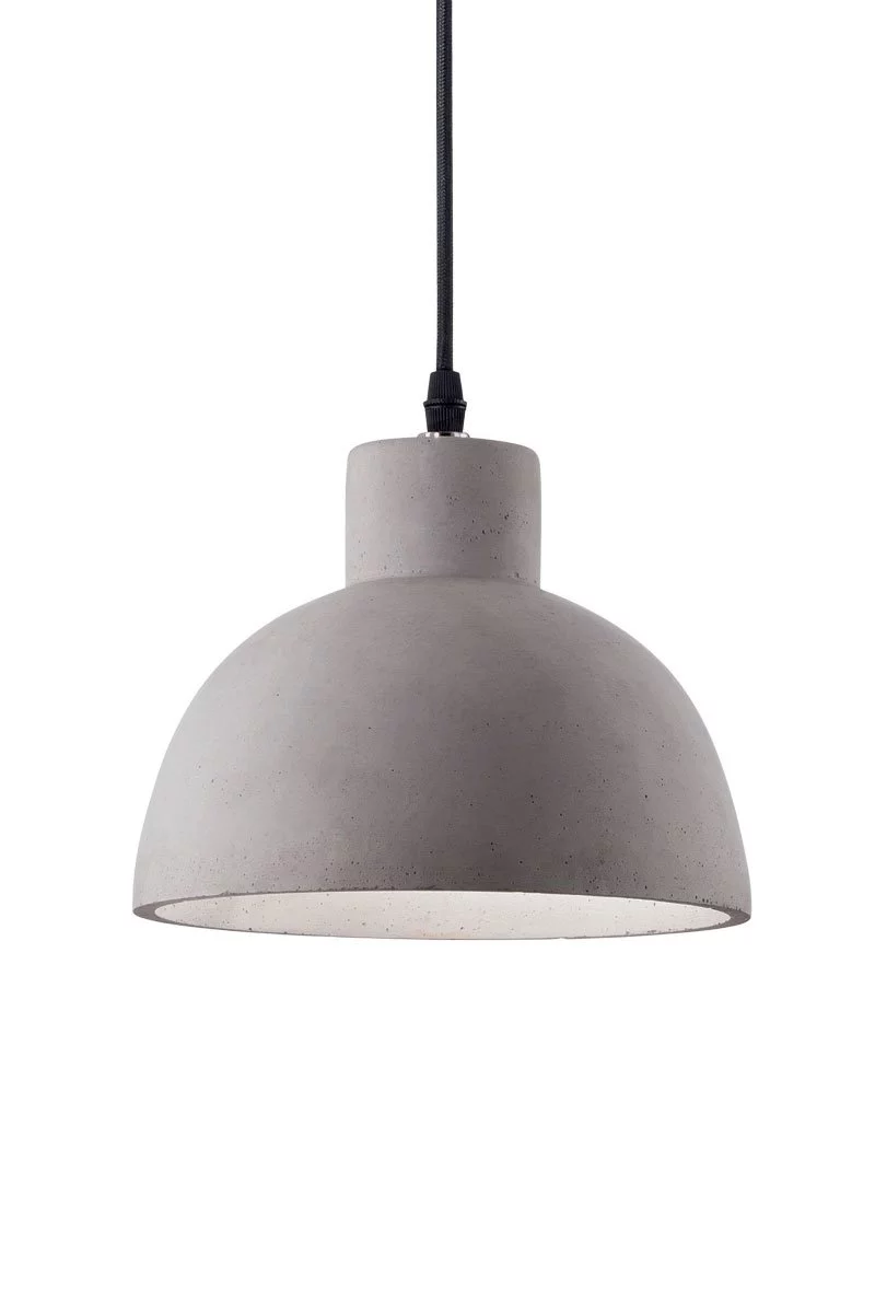   
                        Люстра IDEAL LUX (Італія) 93883    
                         у стилі Лофт.  
                        Тип джерела світла: світлодіодна лампа, змінна.                         Форма: Коло.                         Кольори плафонів і підвісок: Сірий.                         Матеріал: Гіпс.                          фото 1