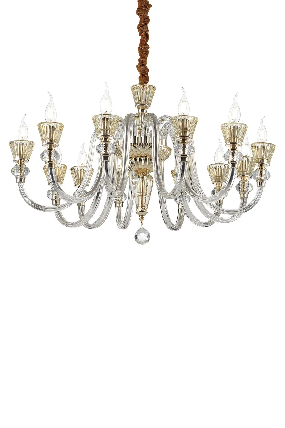   
                        
                        Кришталева люстра IDEAL LUX (Італія) 93923    
                         У стилі Класика.  
                        Тип джерела світла: світлодіодна лампа, змінна.                         Форма: Коло.                                                                          фото 1
