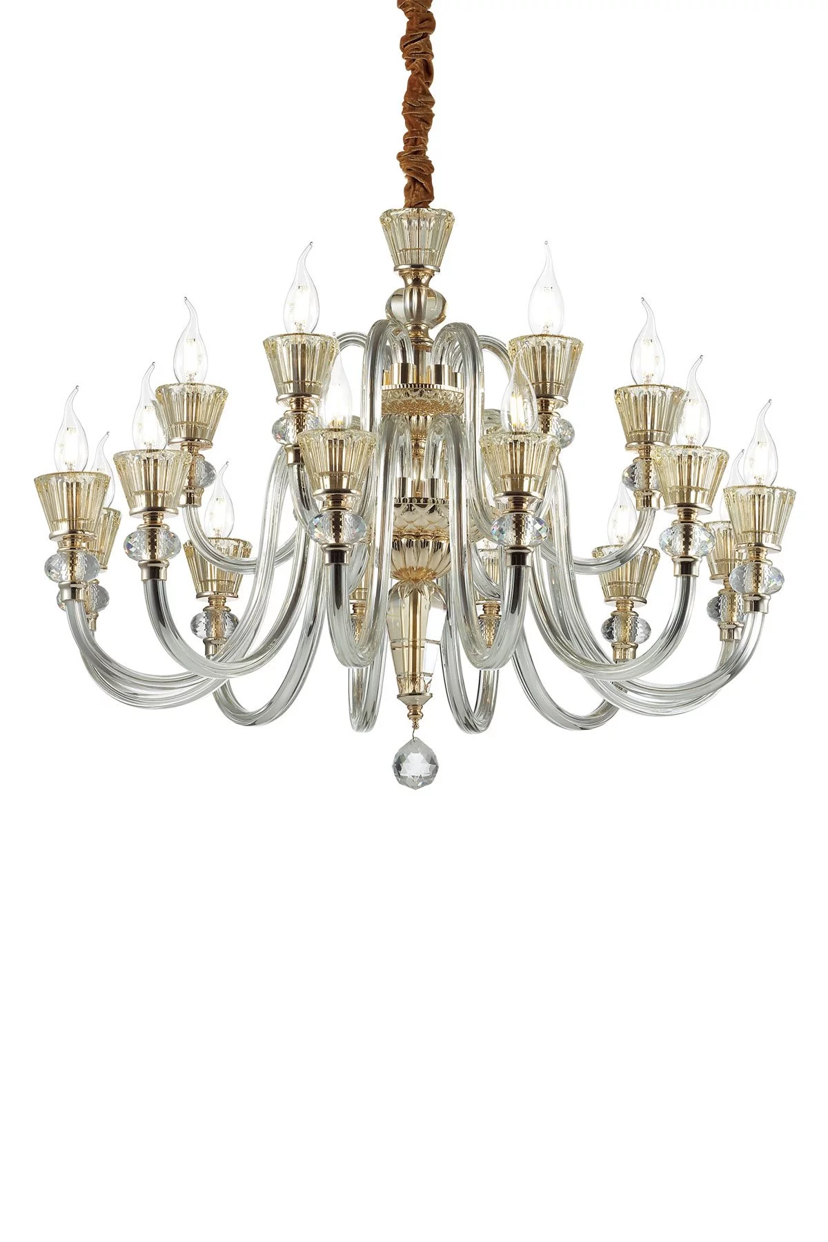   
                        
                        Кришталева люстра IDEAL LUX (Італія) 93924    
                         У стилі Класика.  
                        Тип джерела світла: світлодіодна лампа, змінна.                         Форма: Коло.                                                                          фото 1