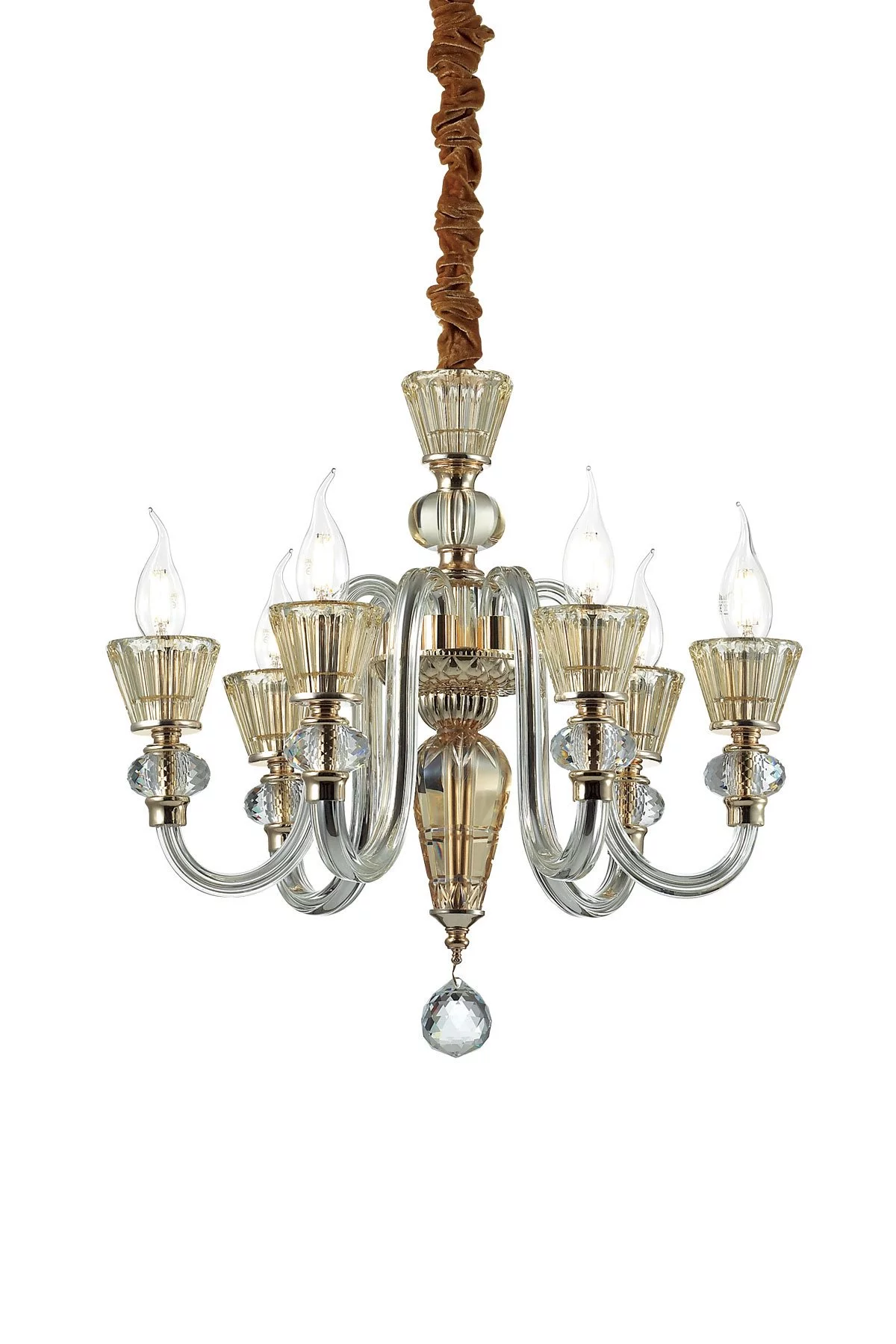   
                        
                        Кришталева люстра IDEAL LUX (Італія) 93925    
                         У стилі Класика.  
                        Тип джерела світла: світлодіодна лампа, змінна.                         Форма: Коло.                                                                          фото 1