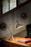   
                        
                        Настільна лампа IDEAL LUX (Італія) 93937    
                         у стилі Лофт.  
                        Тип джерела світла: світлодіодна лампа, змінна.                                                 Кольори плафонів і підвісок: Коричневий.                         Матеріал: Метал.                          фото 2