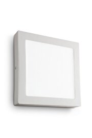   
                        Світильник настінний IDEAL LUX (Італія) 94025    
                         у стилі модерн.  
                        Тип джерела світла: вбудовані світлодіоди led.                                                 Кольори плафонів і підвісок: білий.                         Матеріал: пластик.                          фото 1