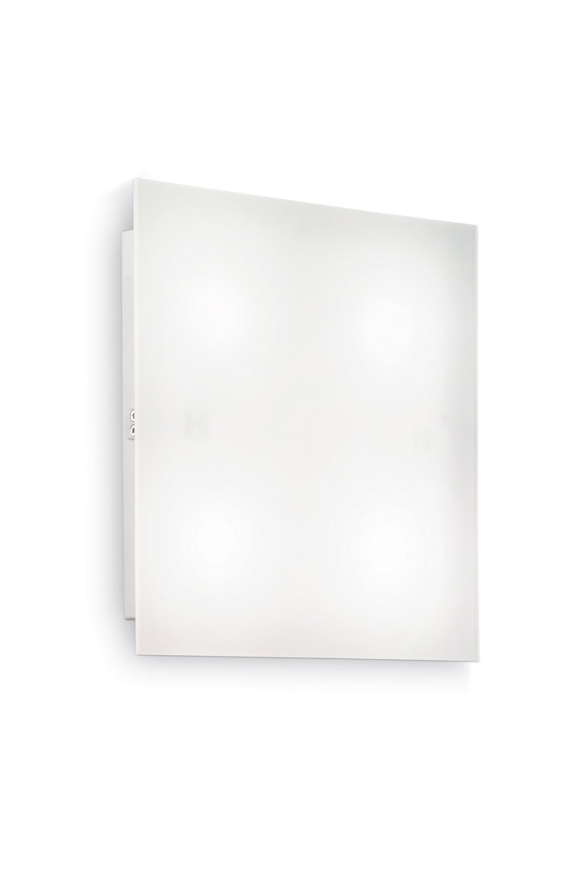   
                        Світильник стельовий IDEAL LUX (Італія) 94028    
                         у стилі модерн.  
                        Тип джерела світла: cвітлодіодні led, люмінесцентні.                         Форма: квадрат.                         Кольори плафонів і підвісок: білий.                         Матеріал: пластик.                          фото 1