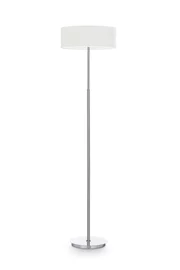   
                        Торшер IDEAL LUX  (Италия) 94243    
                         в стиле Модерн.  
                        Тип источника света: светодиодная лампа, сменная.                                                 Цвета плафонов и подвесок: Белый.                         Материал: Пластик, Ткань.                          фото 1