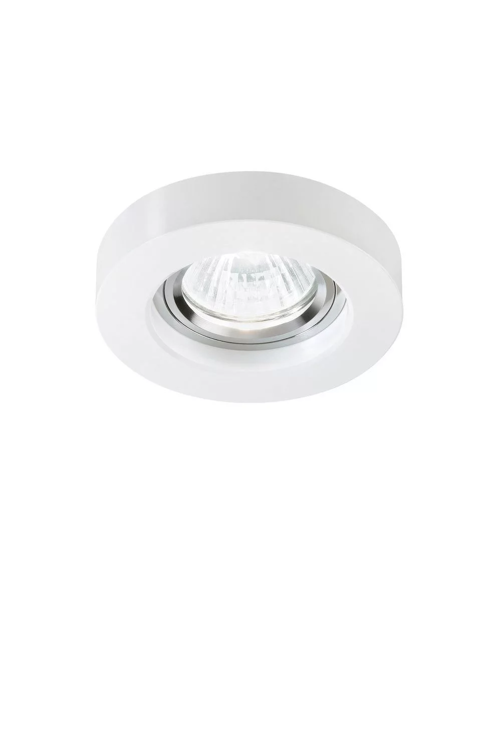   
                        Точковий світильник IDEAL LUX (Італія) 94244    
                         у стилі хай-тек.  
                        Тип джерела світла: cвітлодіодні led, галогенні.                         Форма: коло.                         Кольори плафонів і підвісок: білий.                         Матеріал: скло.                          фото 1