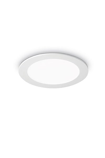   
                        Точковий світильник IDEAL LUX (Італія) 94252    
                         у стилі модерн.  
                        Тип джерела світла: вбудовані світлодіоди led.                         Форма: коло.                         Кольори плафонів і підвісок: білий.                         Матеріал: пластик.                          фото 3