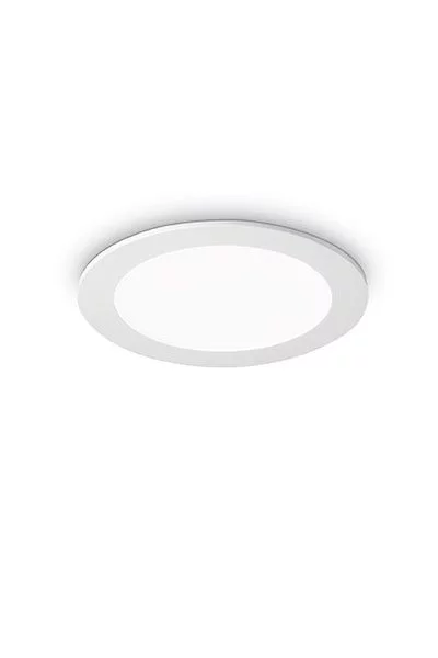   
                        
                        Точечный светильник IDEAL LUX (Италия) 94252    
                         в стиле Модерн.  
                        Тип источника света: встроенный led-модуль, несъемный.                         Форма: Круг.                         Цвета плафонов и подвесок: Белый.                         Материал: Пластик.                          фото 3
