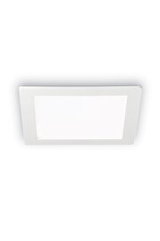   
                        Точковий світильник IDEAL LUX (Італія) 94254    
                         у стилі модерн.  
                        Тип джерела світла: вбудовані світлодіоди led.                         Форма: квадрат.                         Кольори плафонів і підвісок: білий.                         Матеріал: пластик.                          фото 1