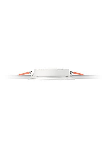   
                        Точковий світильник IDEAL LUX (Італія) 94256    
                         у стилі модерн.  
                        Тип джерела світла: вбудовані світлодіоди led.                         Форма: коло.                         Кольори плафонів і підвісок: білий.                         Матеріал: пластик.                          фото 2