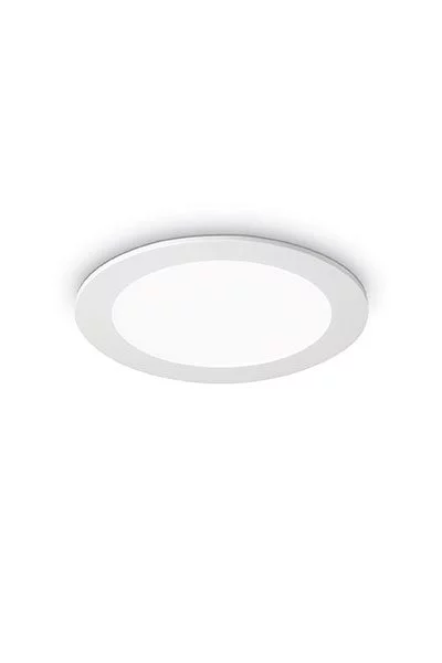   
                        
                        Точечный светильник IDEAL LUX (Италия) 94258    
                         в стиле Модерн.  
                        Тип источника света: встроенный led-модуль, несъемный.                         Форма: Круг.                         Цвета плафонов и подвесок: Белый.                         Материал: Пластик.                          фото 2